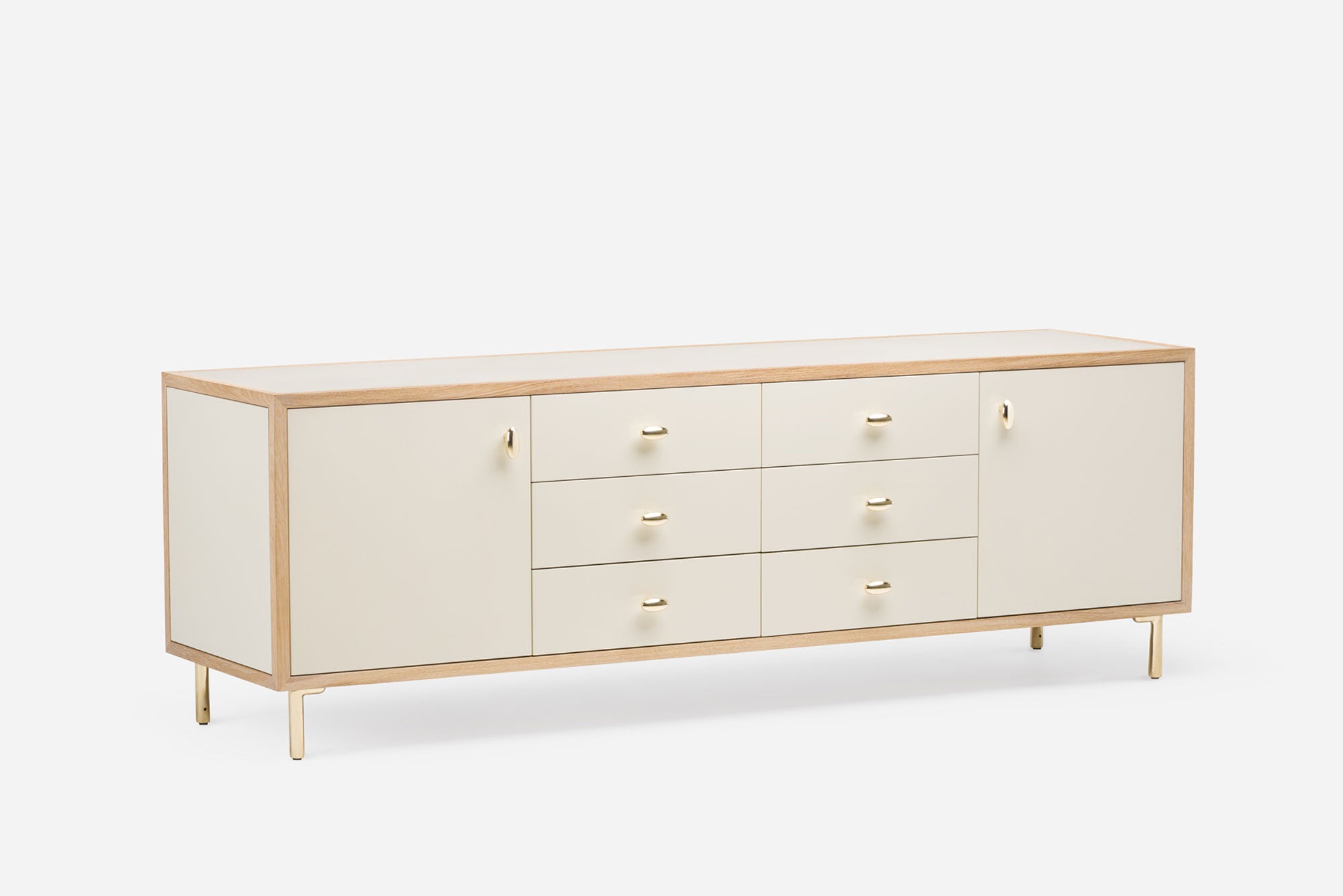 CLASSON SIDEBOARD 2 DOOR / 6 CENTRAL DRAWER – De La Espada USA