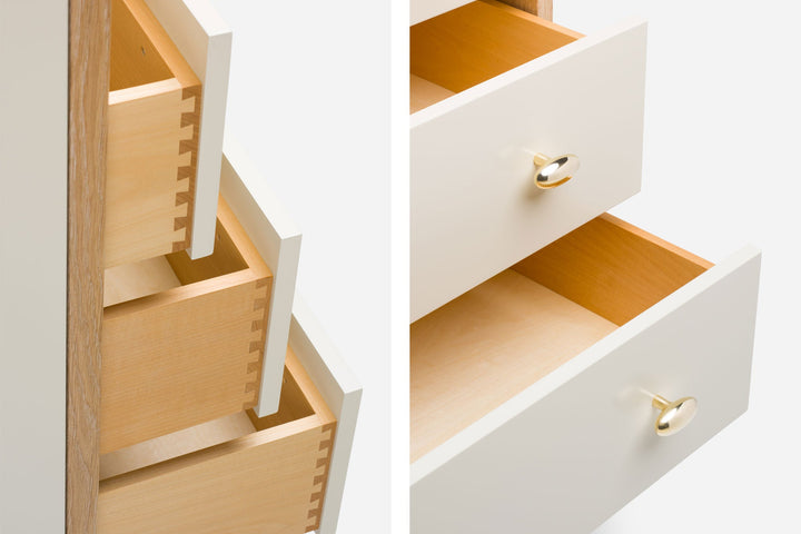 WHITE OILED OAK & BONE SATIN MATTE HDF