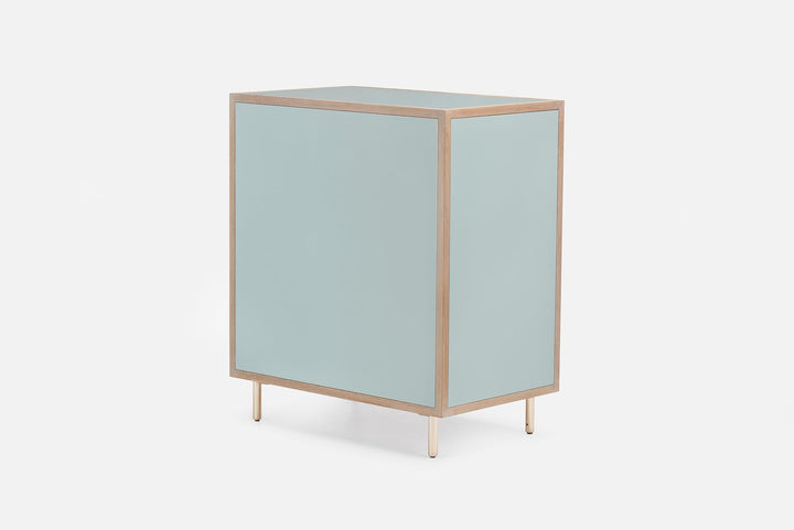 WHITE OILED OAK & LAGOON GLOSS HDF