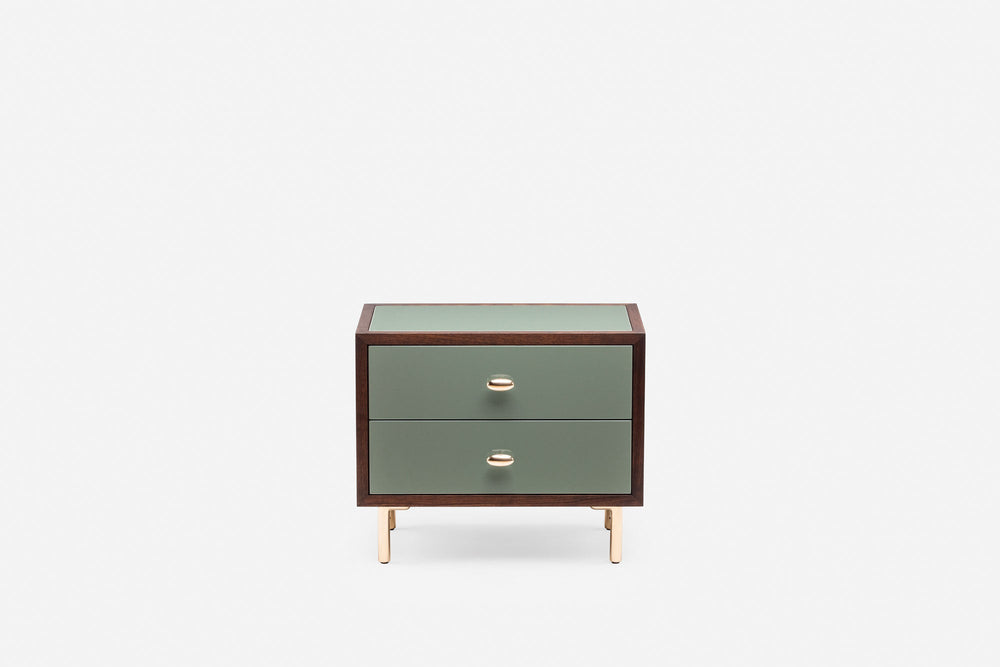 BLACK OILED WALNUT & COVE GLOSS HDF