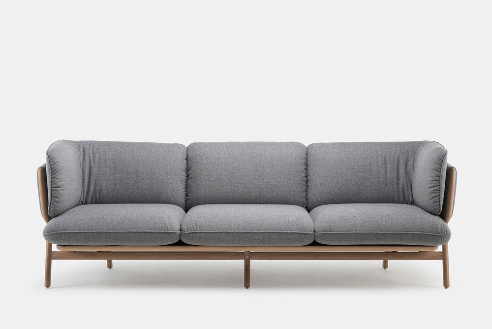 WHITE OILED OAK & SUNNIVA 2 242 (SHELL) & PILOT 132 (CUSHIONS). (MODEL: L)