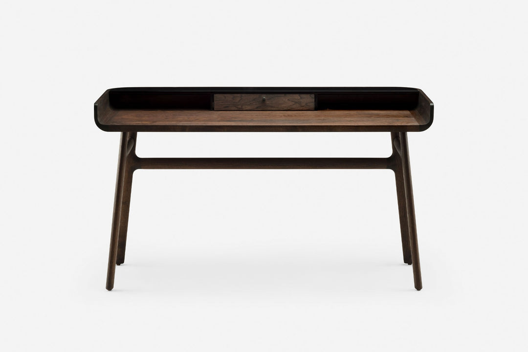 BLACK OILED WALNUT & BLACK GLOSS HDF