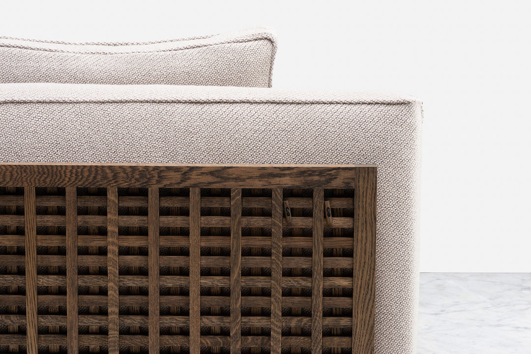 BLACK OILED OAK & CODA 2 232 & CARRARA MARBLE (MODEL: 08R)