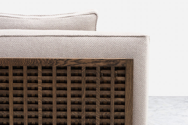 BLACK OILED OAK & CODA 2 232 & CARRARA MARBLE (MODEL: 08R)