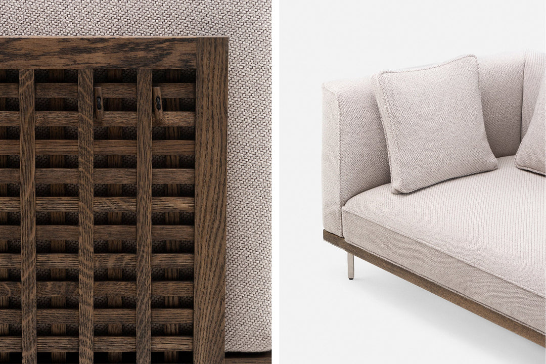 BLACK OILED OAK & CODA 2 232 & CARRARA MARBLE (MODEL: 08R)