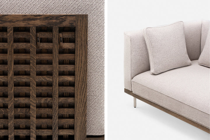 BLACK OILED OAK & CODA 2 232 & CARRARA MARBLE (MODEL: 08R)