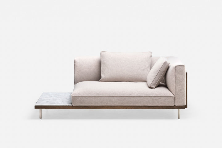 BLACK OILED OAK & CODA 2 232 & CARRARA MARBLE (MODEL: 08R)