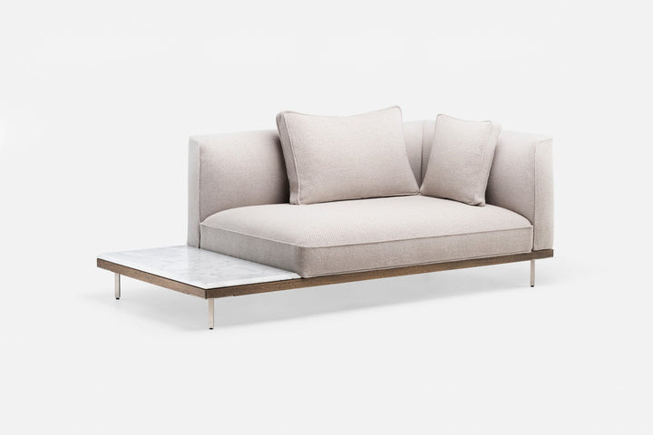 BLACK OILED OAK & CODA 2 232 & CARRARA MARBLE (MODEL: 08R)