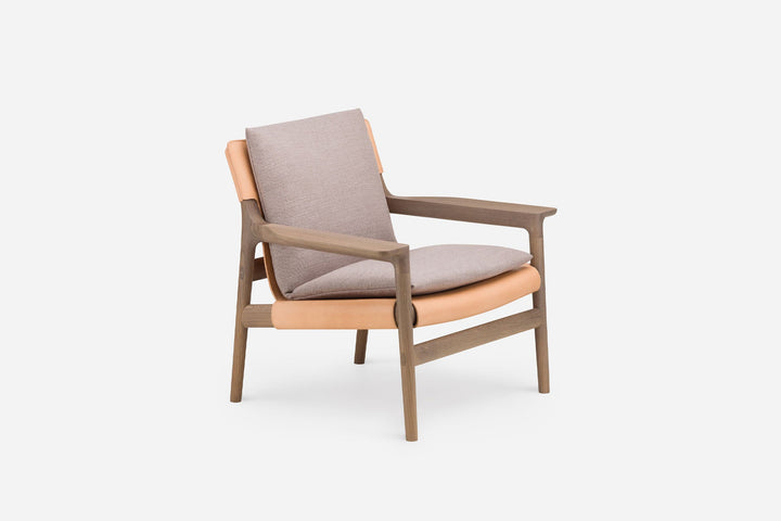 OXIDISED OAK & NATURAL LEATHER & BASE 004