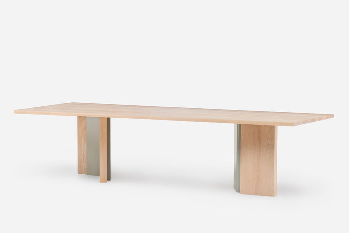 WHITE OILED ASH & FJORD PAINTED HDF (MODEL: L)