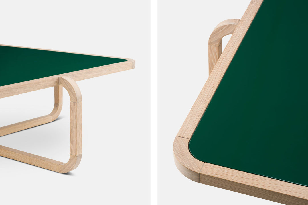 WHITE OILED OAK & FOREST GLOSS HDF (MODEL: J)