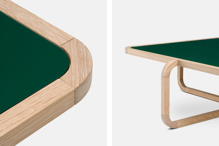 WHITE OILED OAK & FOREST GLOSS HDF (MODEL: J)