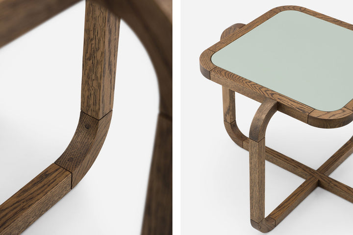 BLACK OILED OAK & FJORD GLOSS HDF (MODEL: S)