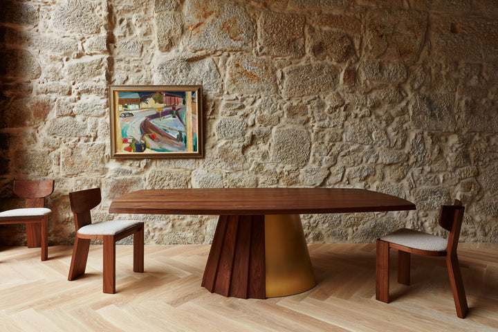 DANISH OILED WALNUT & ELLE 220 (+ ORION TABLE)