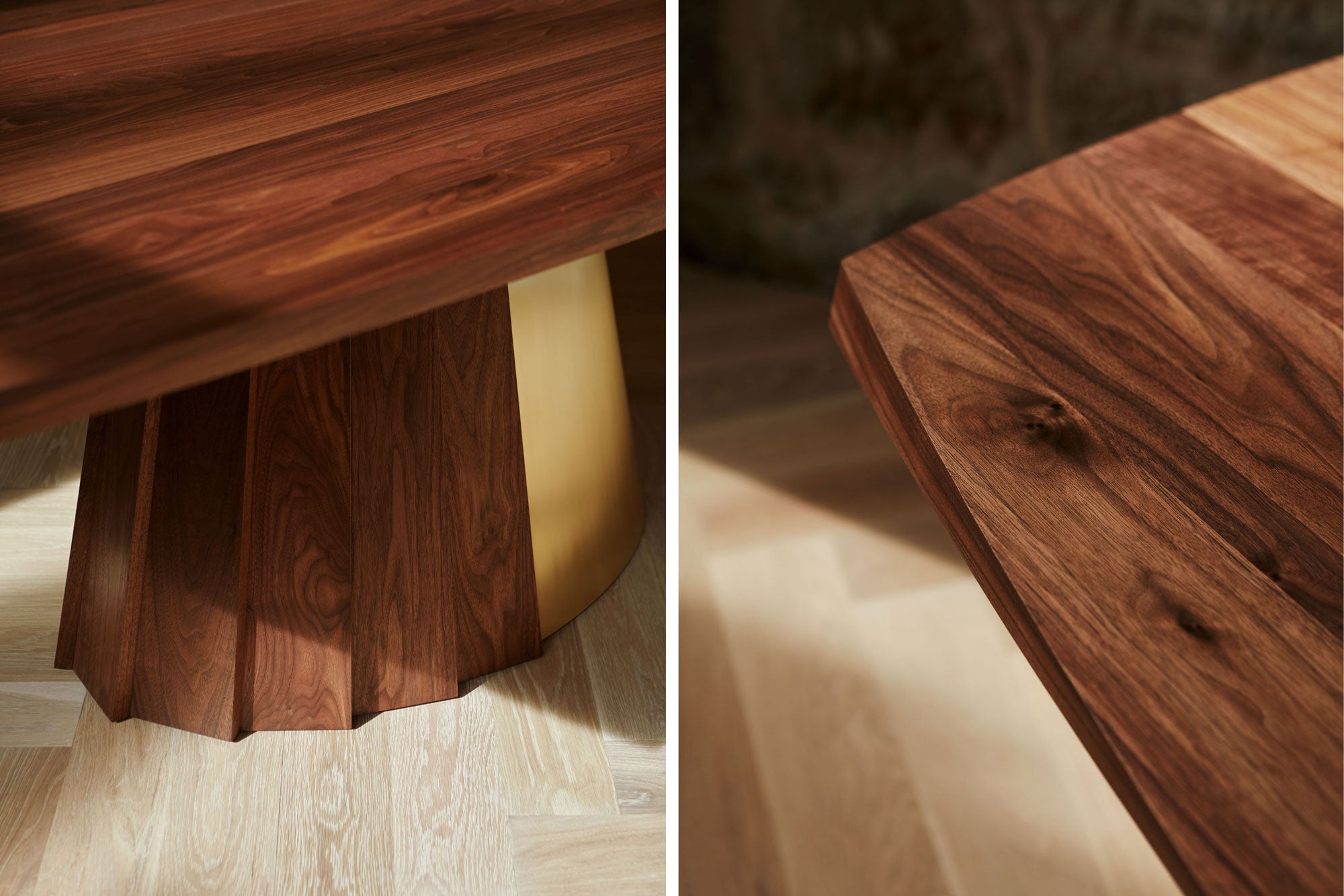 ORION DINING TABLE - TIMBER & METAL BASE – De La Espada USA