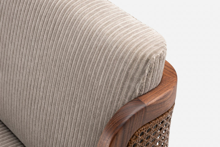 DANISH OILED WALNUT & PHLOX 243 (MODEL: P)