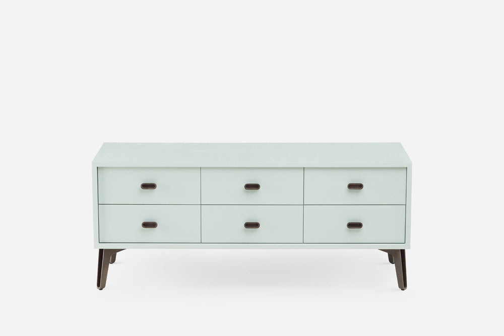 LAGOON PAINTED ASH & CAST IRON