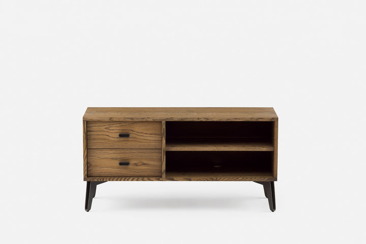 BLACK OILED OAK & CAST IRON (MODEL: 402L)