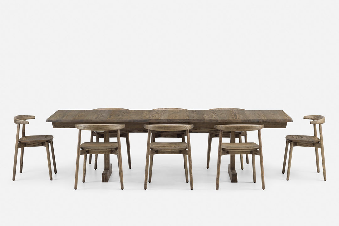 BLACK OILED ASH (ONE LEAF + ANDO CHAIR)