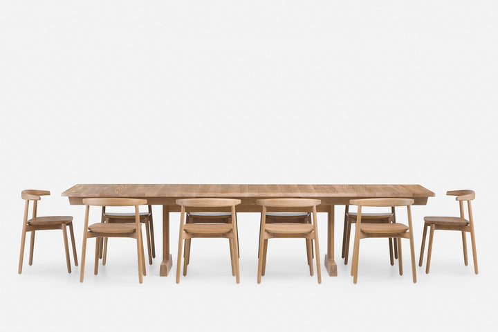 WHITE OILED OAK (TWO LEAVES + ANDO CHAIR)