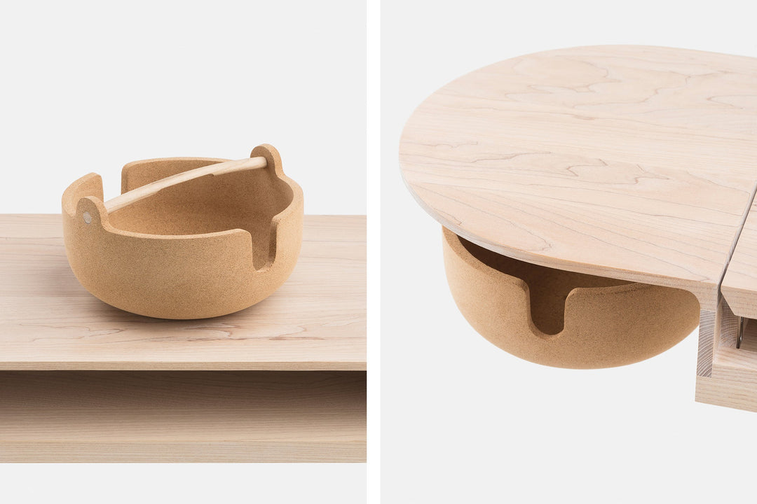 WHITE OILED ASH & CORK