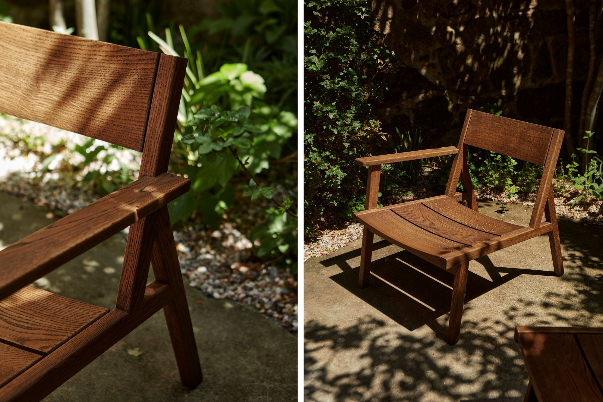 98.6°F OUTDOOR ONE ARMED LOUNGE CHAIR – De La Espada USA