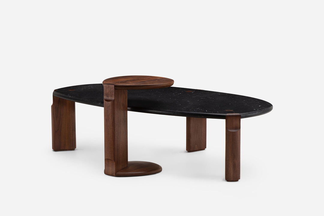 DANISH OILED WALNUT (MODEL: 689 + 686LM TWENTY-FIVE COFFEE TABLE)