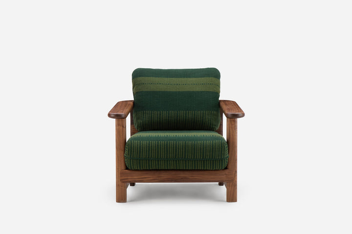 DANISH OILED WALNUT & MANTA LIDO VERDE ESCURO / VERDE TROPA