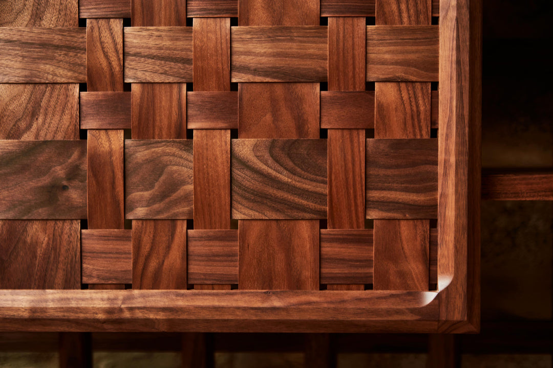 DANISH OILED WALNUT & GREY CERAMIC (MODEL: MF)