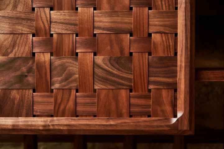 DANISH OILED WALNUT & GREY CERAMIC (MODEL: MF)