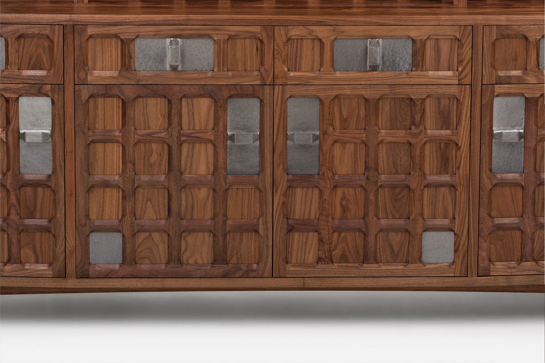 DANISH OILED WALNUT & GREY CERAMIC (MODEL: LF)