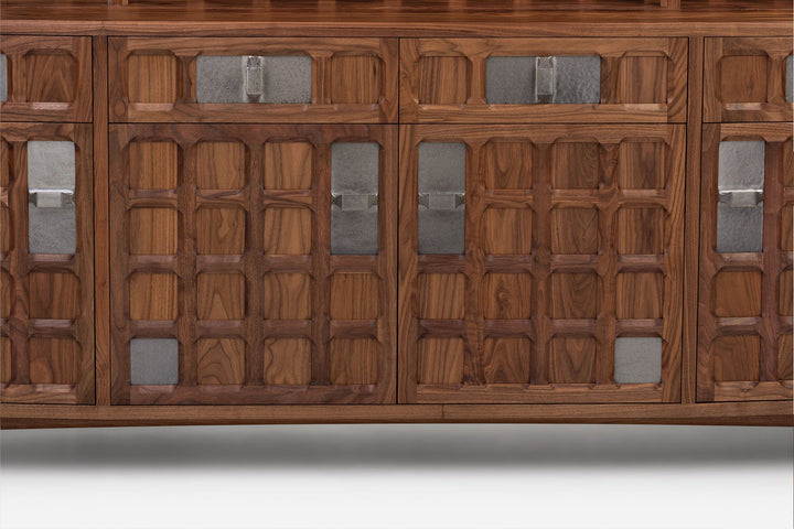 DANISH OILED WALNUT & GREY CERAMIC (MODEL: LF)