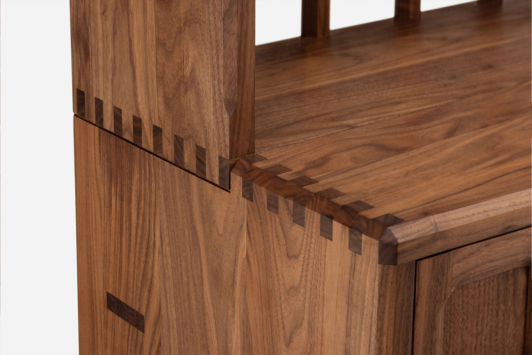 DANISH OILED WALNUT & GREY CERAMIC (MODEL: LF)