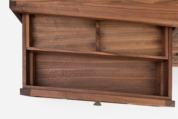 DANISH OILED WALNUT & GREY CERAMIC (MODEL: LF)