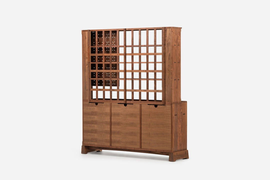 DANISH OILED WALNUT & GREY CERAMIC (MODEL: MF)