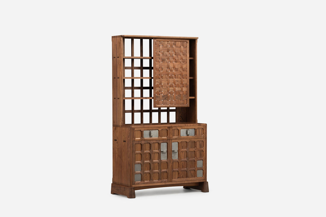 DANISH OILED WALNUT & GREY CERAMIC (MODEL: SF)