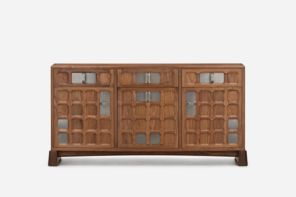 DANISH OILED WALNUT & GREY CERAMIC (MODEL: LMJ)