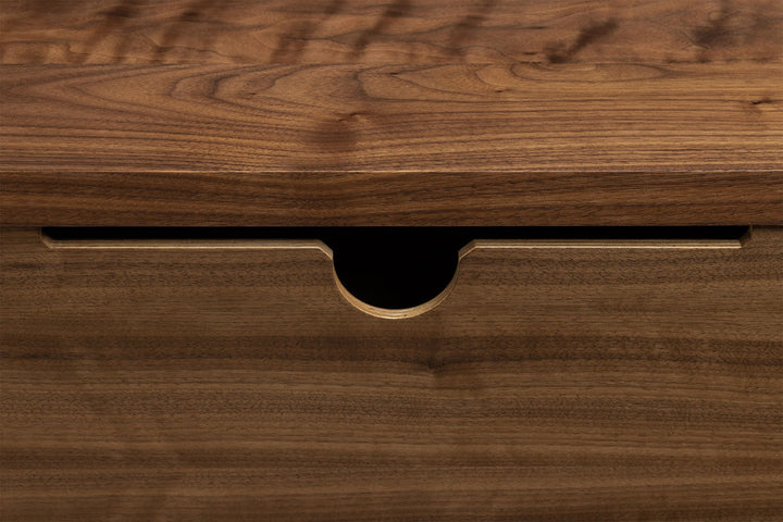 DANISH OILED WALNUT & GREY CERAMIC (MODEL: LMJ)