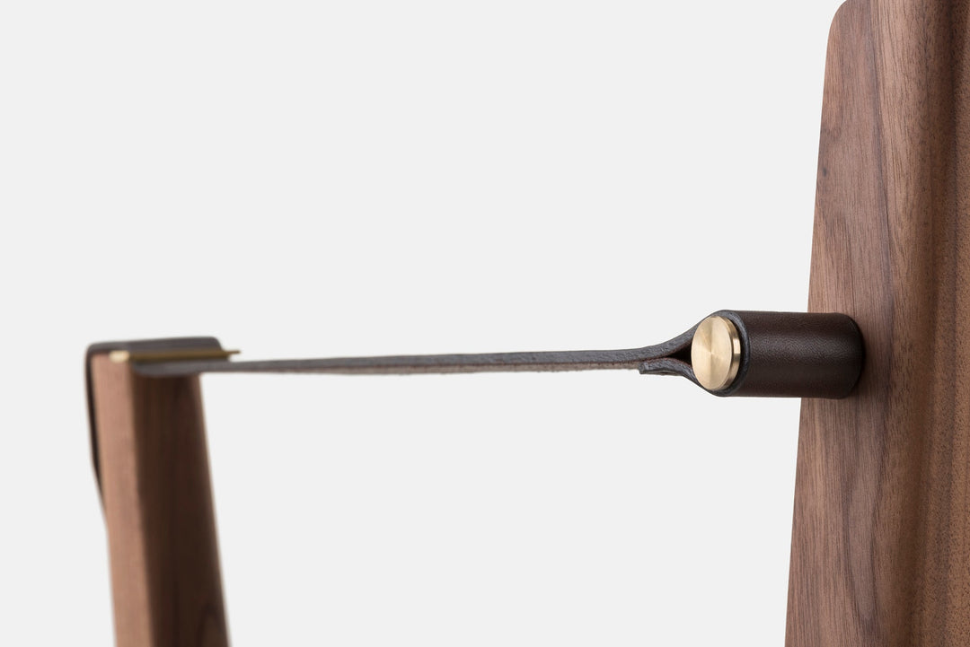 DANISH OILED WALNUT & SUNNIVA 2 717 & BROWN LEATHER STRAPS