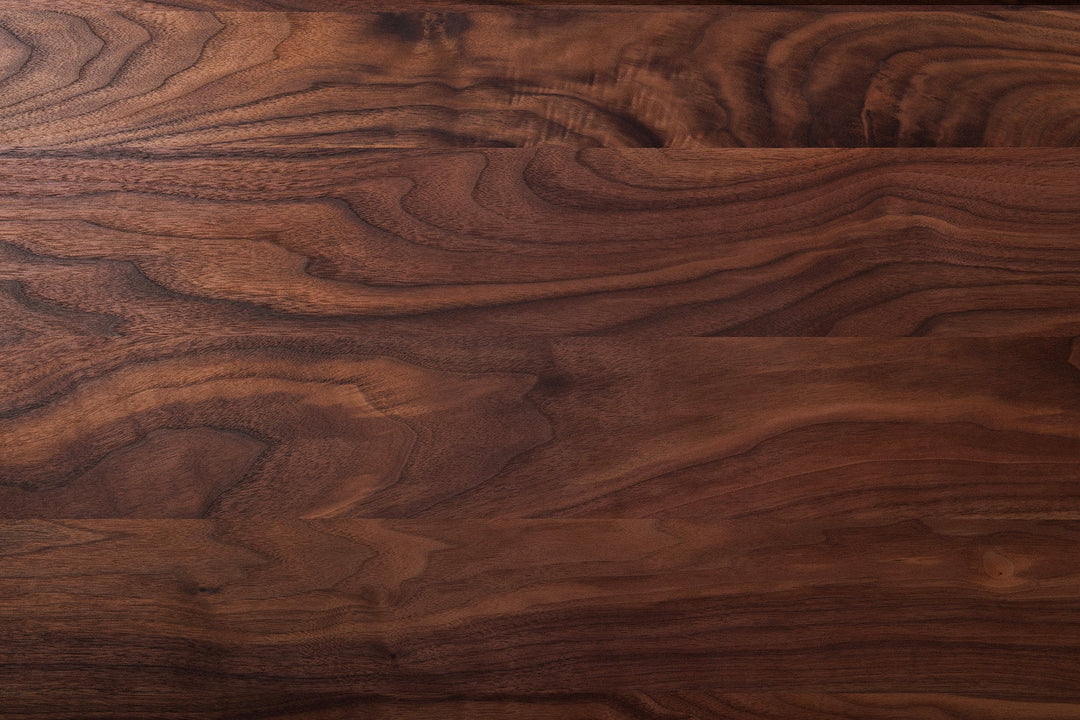 DANISH OILED WALNUT & CAST IRON