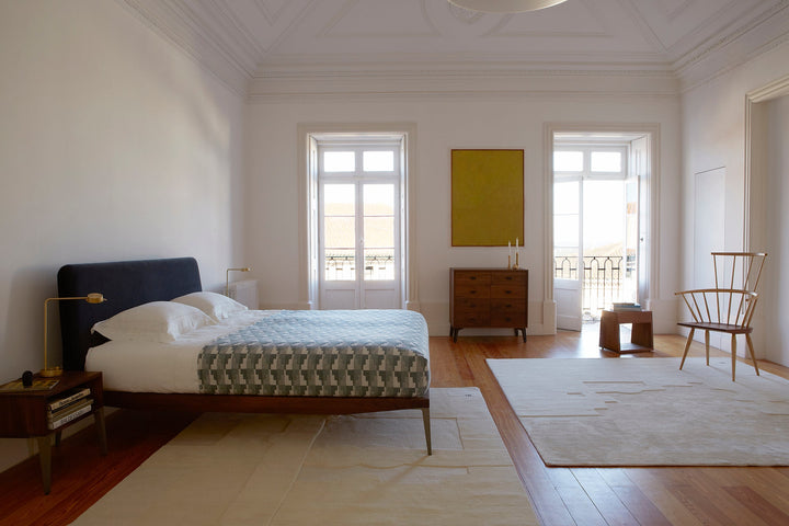 DANISH OILED WALNUT & ASH (+ BRETTON BED AND BEDSIDE, MCQUEEN 8-DRAWER CHEST AND MAIA)