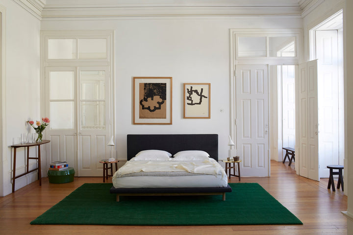 WHITE OILED OAK & PILOT 162 (+ TRIO SIDE TABLE AND CONSOLE, COMMUNE STOOL AND BENCH, ZHUZI TABLE)