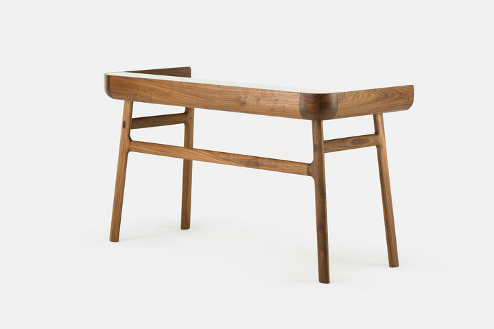 DANISH OILED WALNUT & BONE GLOSS HDF