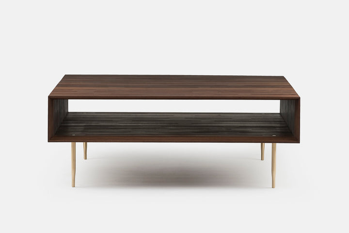 DANISH OILED WALNUT & BRASS (MODEL: 381L)