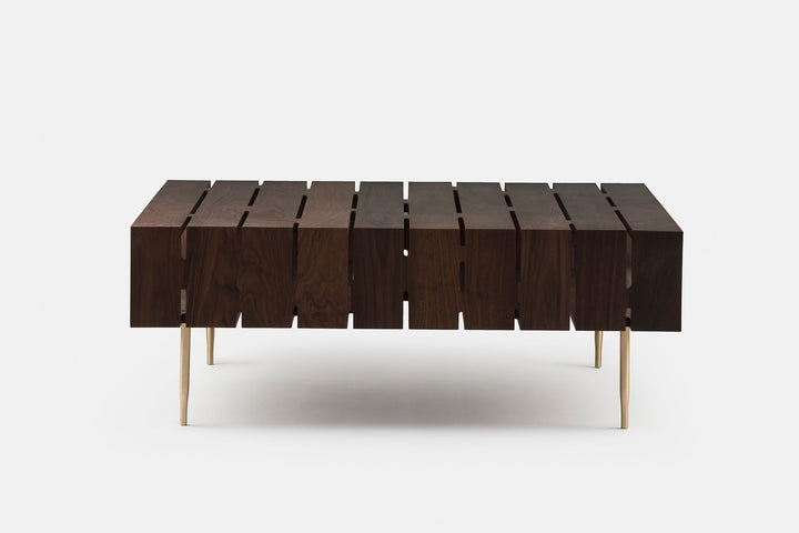 DANISH OILED WALNUT & BRASS (MODEL: 381L)