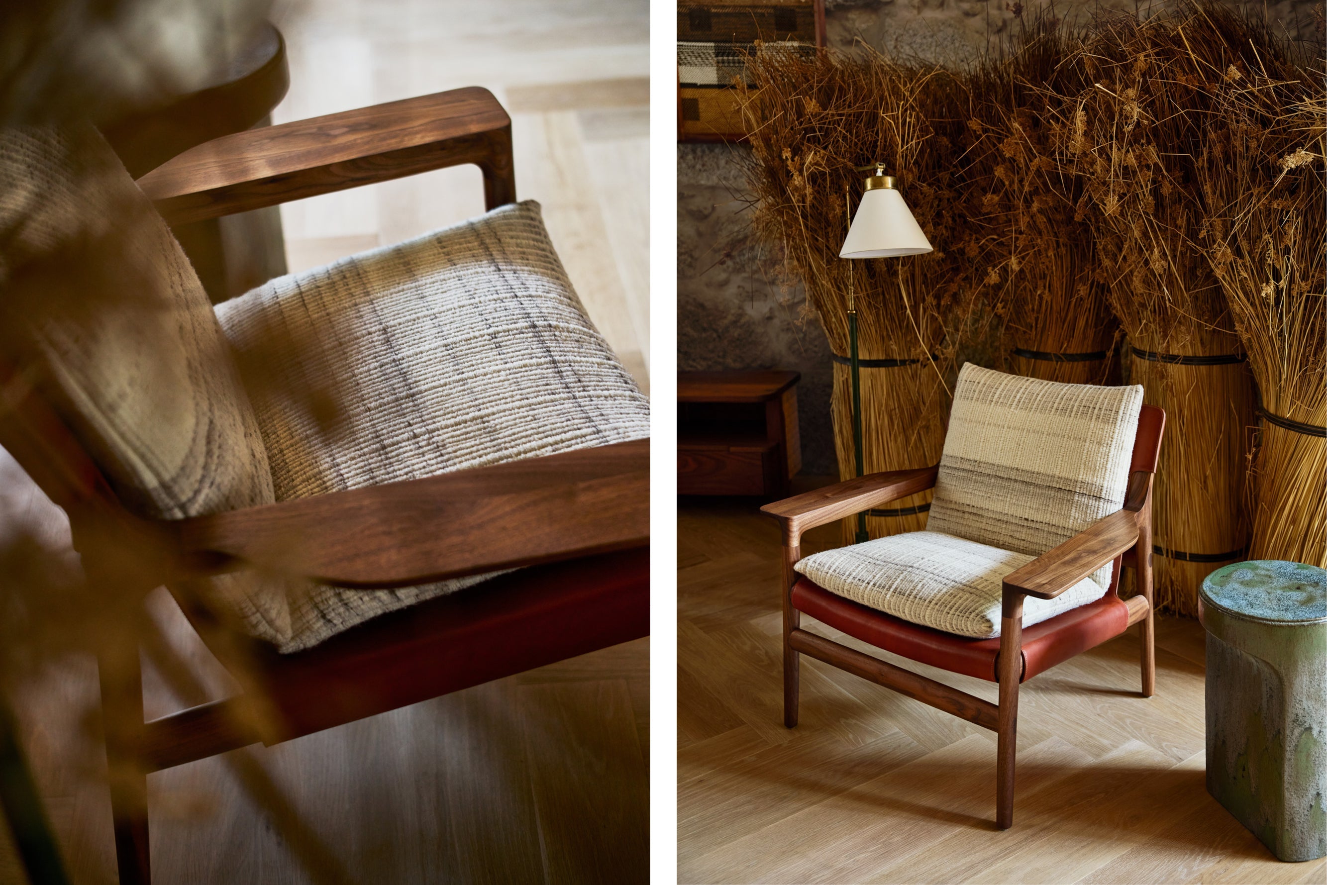 SELA LOUNGE CHAIR WITH MANTA LIDO – De La Espada USA