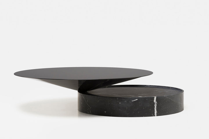 BLACK MARQUINA MARBLE & BLACK GLOSS HDF