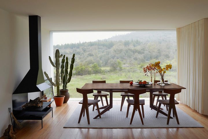 DANISH OILED WALNUT (+ LIGHT EXTENDING TABLE)