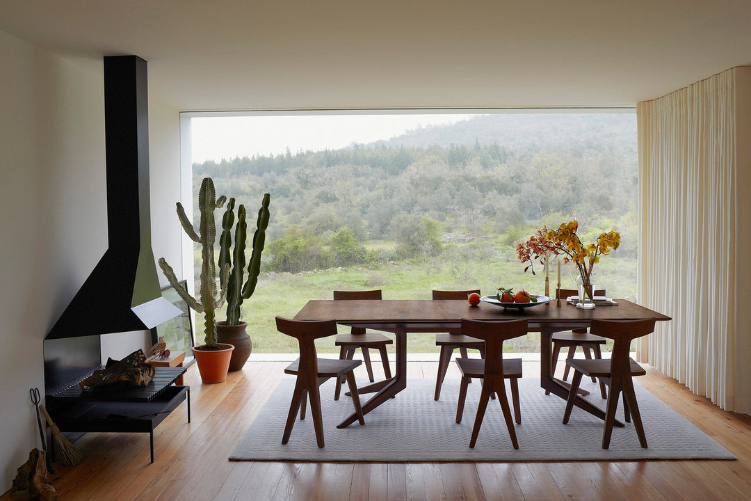 DANISH OILED WALNUT (+ FIN DINING CHAIR)
