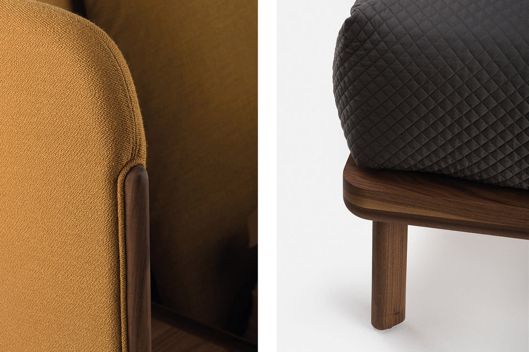 DANISH OILED WALNUT & VIDAR 2 472 (SHELL) & CANVAS 424 (CUSHION)